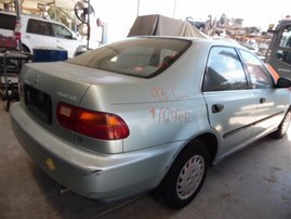 1993 Honda Civic LX Green Sedan 1.5L AT #A24942